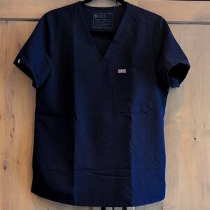Figs Navy Catilina 1 Pocket Top